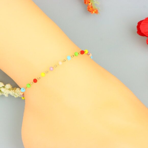 Handmade Anklet – A Stylish Choice for Women, Thoughtful Gift Idea, EVCH1502 - Picture 8 of 10